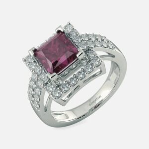 pink amethyst ring