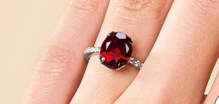 round ruby ring round ruby ring