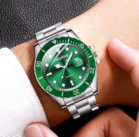 Large Dial Luxury Men’s Business Watch – Quartz Calendar